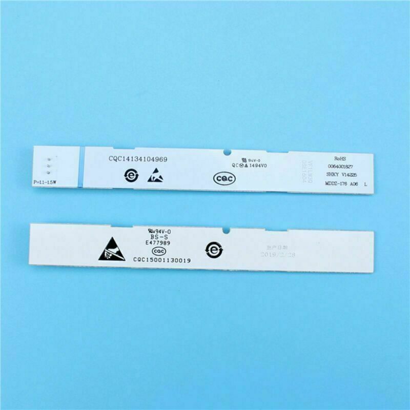 2PCS For Haier BCD-575WDBI 0064001827 Refrigerator LED Light Lamp Bar Bulb Strip