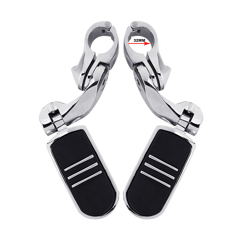 1.25" 1 1/4" Highway Foot Peg Fit For Harley Touring Road King Street Glide 32mm