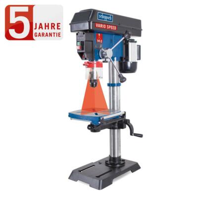 Scheppach Tischbohrmaschine DP18Vario Säulenbohrmaschine 550W Standbohrmaschine