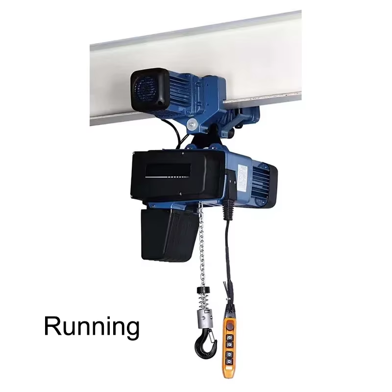 New Electric New Fixed 380v European Type Electric Chain Hoist 250kg Crane Hoist