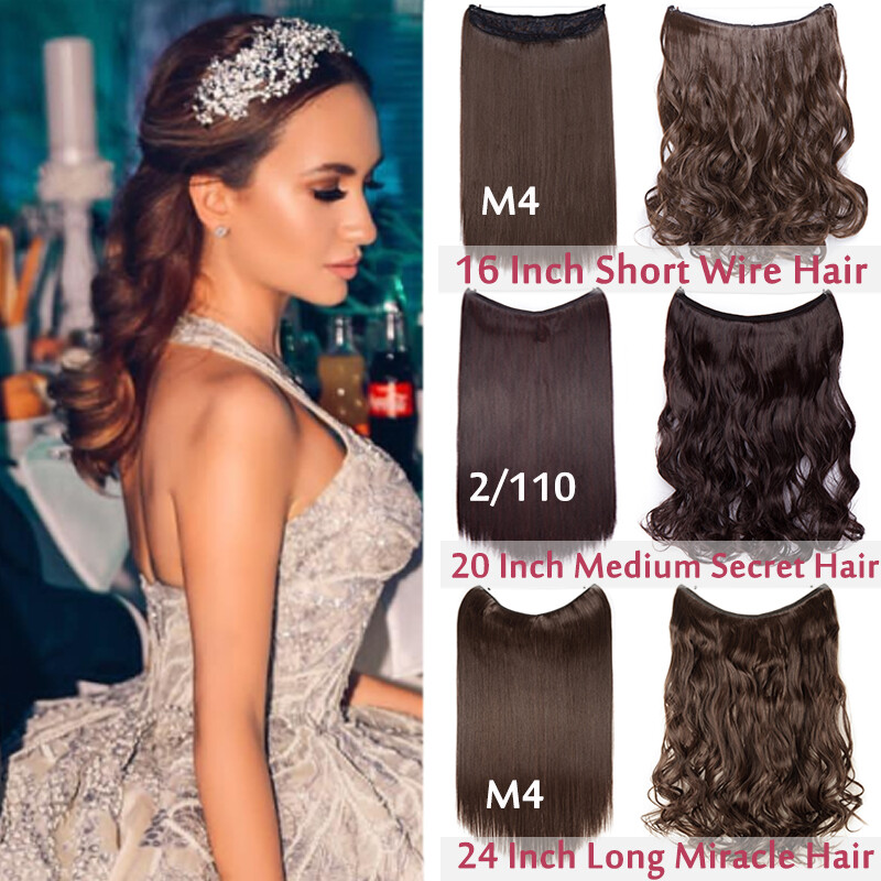 Top Hidden Halos Invisible Wire Hair Secret Straight Curly Hair