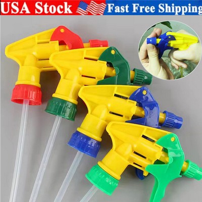 5pcs Heavy Duty Chemical Resistant Trigger Sprayer Spray Bottle Nozzle Heads USA