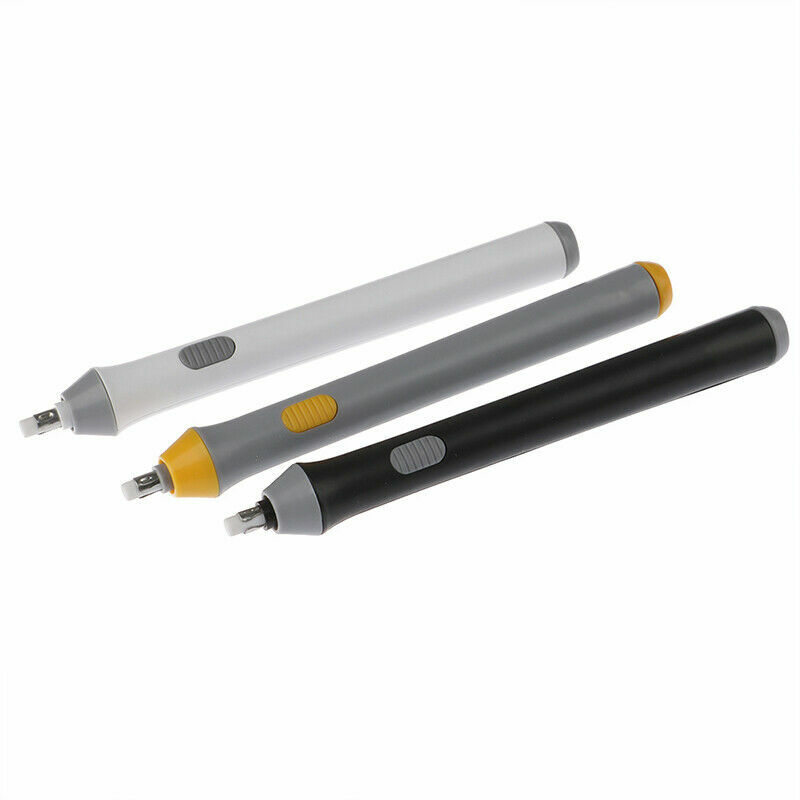 Electric Pencil Eraser Kit with 22pcs Rubber Refills Highlights Sketch