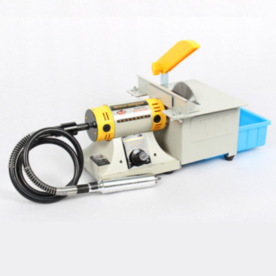 TM-2 Gem Jewelry Rock Polishing Buffer Bench Lathe & Polisher Machine 110V/220V
