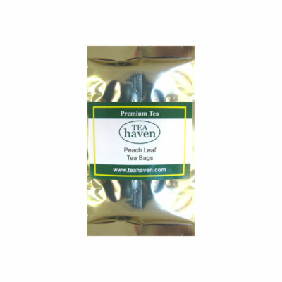 Peach Leaf Herb Tea Prunus Persica Herbal Remedy - 10 Tea Bags