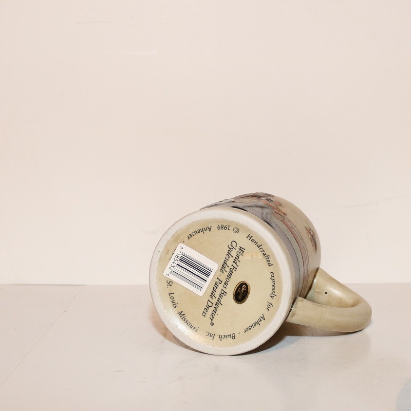 1989 Budweiser Beer  Clydesdale Mug