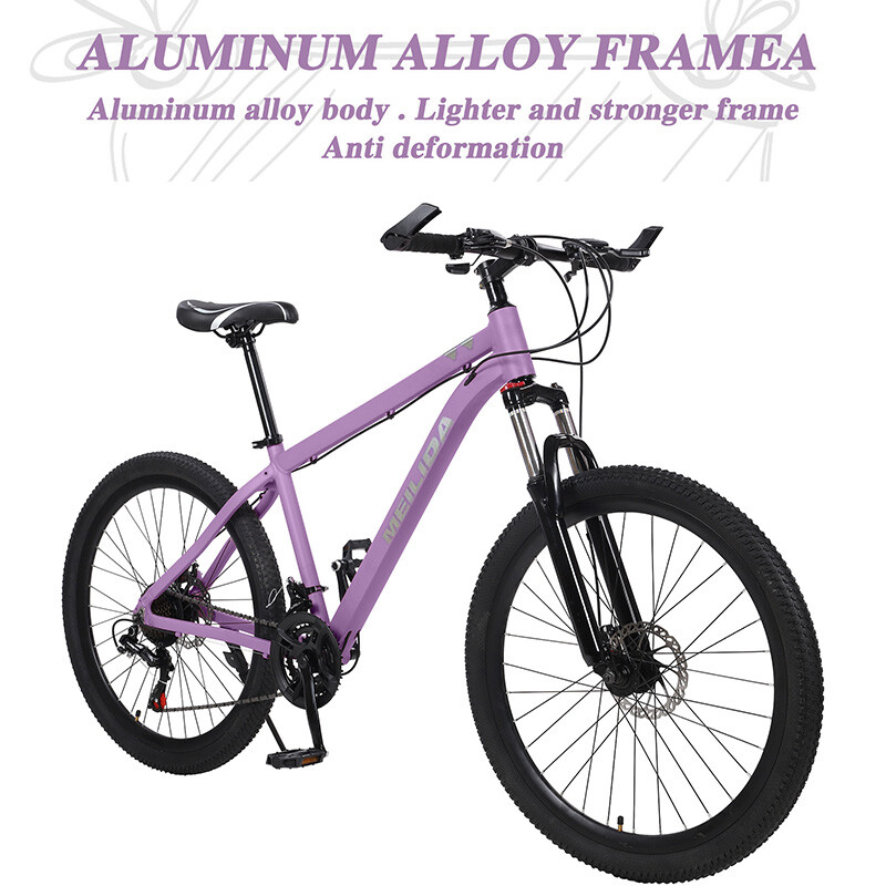 Mountain Bike 26-inch Outdoor Sports, 21-Speed , Suitable Fo
