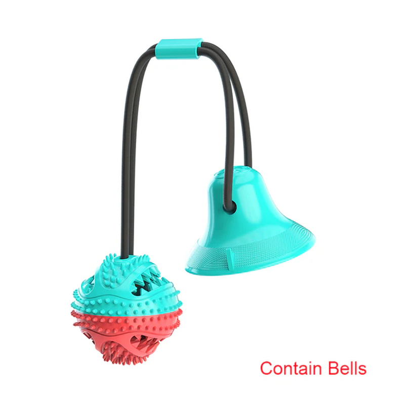 Suction Cup Ropes Interactive Leaking Slow Feeder Chew Toy T