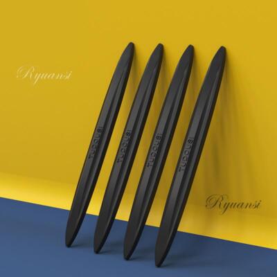 4-Pack Car Door Edge Guard Bumper Anti-Scratch Protector Molding Strip Universal