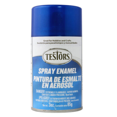 Testors 1639T Spray 3oz Sapphire Blue Metal Flake