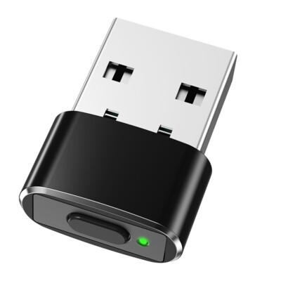Mouse Jiggler Undetectable Mini With Switch Button Portable Wireless USB Jiggler