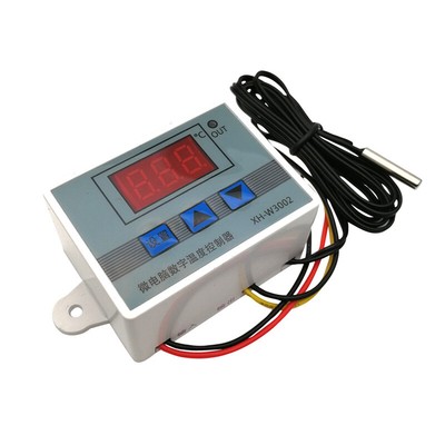Intelligent Digital Temperature Controller Xh-W3002 12/24/220v Set Delay Start