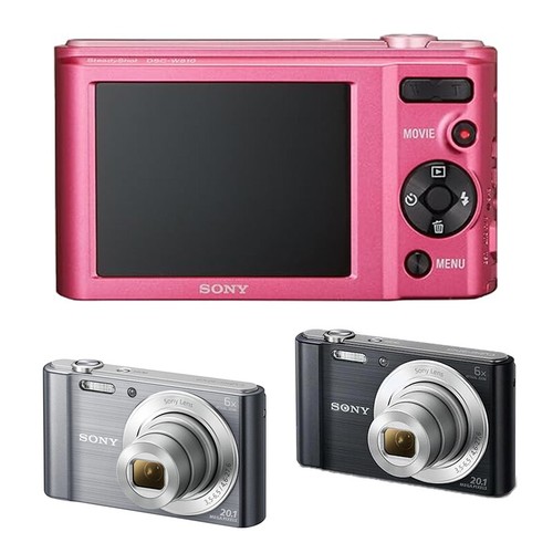 【美品】SONY Cyber-shot ピンク DSC-W810 Sony Cyber-shot DSC-W810 20.1MP 6X Compact Digital Camera