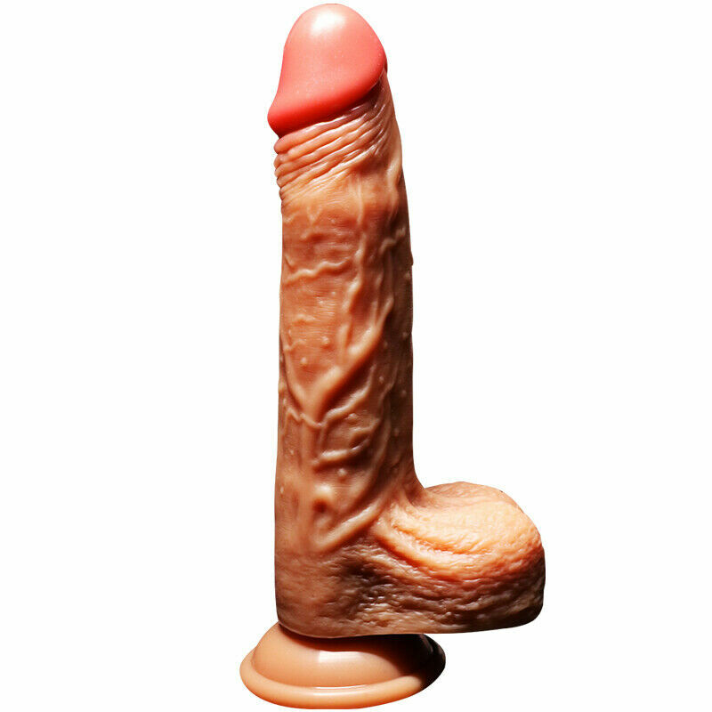 Realistic Wireless Control Vibrating Rotating Heated Multi Speed Suction Dildo  - Picture 7 of 8