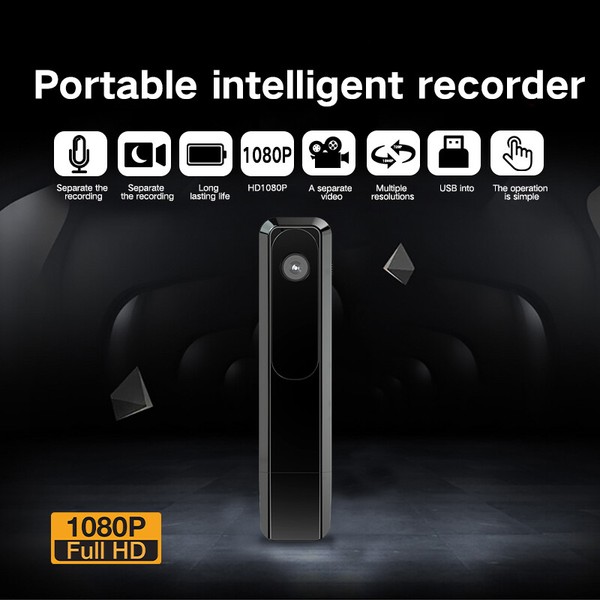 1080P Full HD portable intelligent voice recorder.