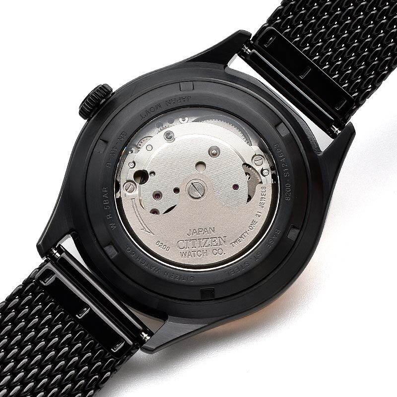 Pre-owned Citizen Collection Record Label Nh8396-82e C7 Mechanical Automatic Watch Men's