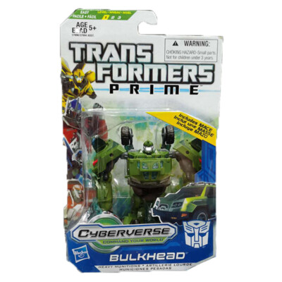 Transformers Prime Bulkhead Cyberverse Commander Figure 10cm Toys with Box