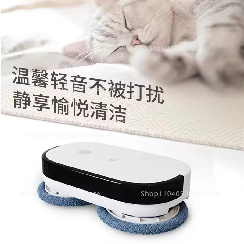 Smart Floor Washing Robot with Dual Mop Auto Mopping Self Cleaning and Humidifyi
