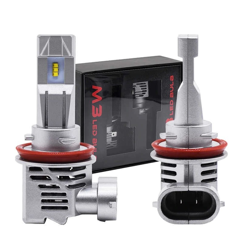 2 H11 CREE M3 Lampadine LED ad alta potenza 220W Faro moto Auto 6000 6500K