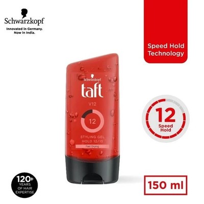 Schwarzkopf Taft Power V12 Hair Styling Gel (150ml) Free & Fast Shipping u608