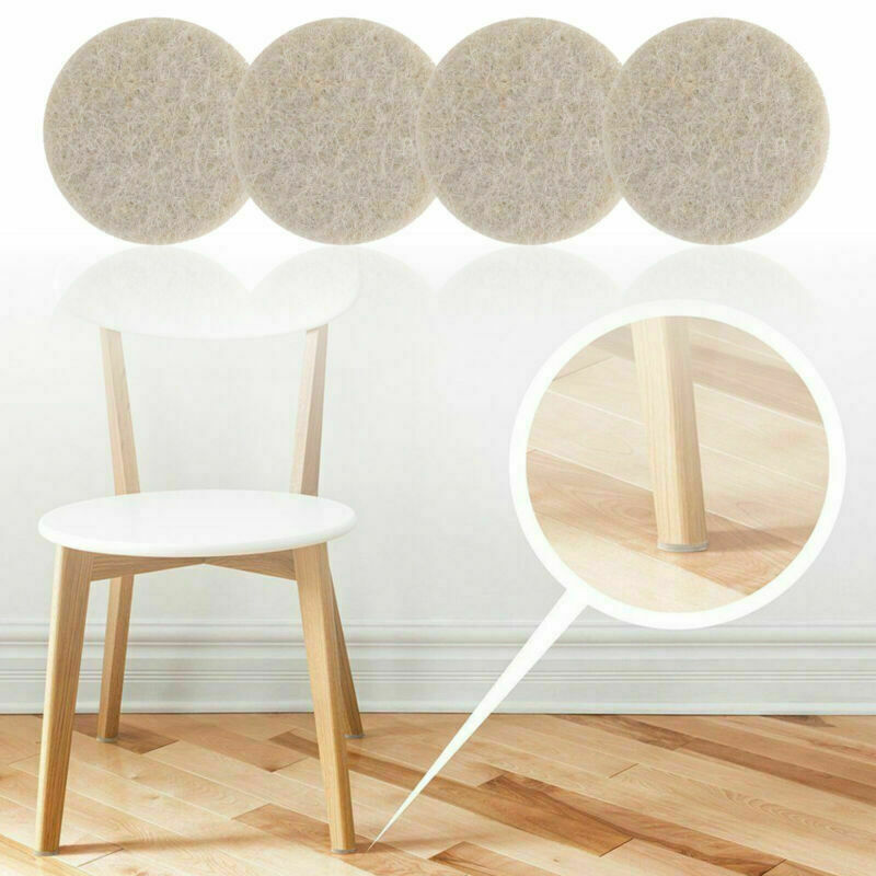 Furniture Felt Pads Square/Round Floor Protector Chair/Table Leg Sticky Back YU