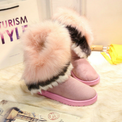Senior top flat boots