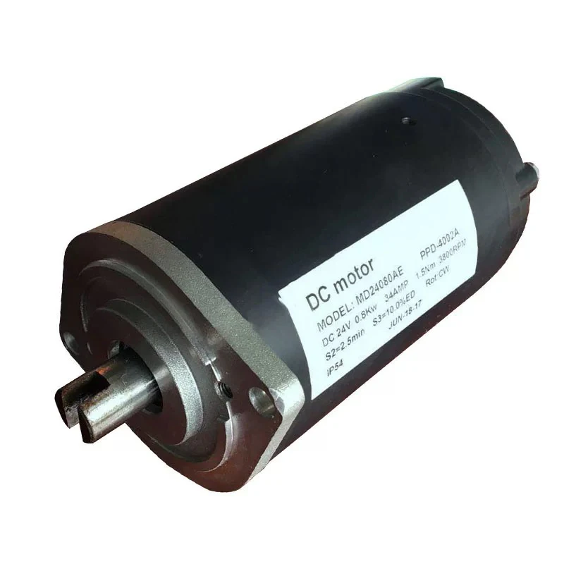 24V 800w Brushed DC Pump Motor MD24080AE Electric Hydraulic Motor Forklift Power