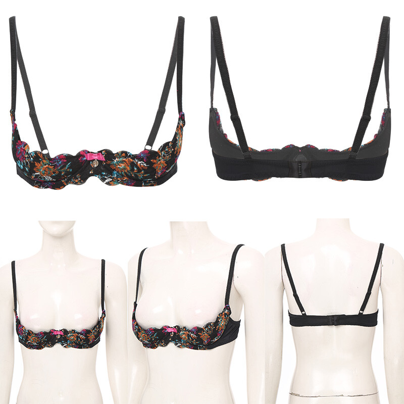 トップス KISHIDAMIKI  bra bustier fetico litmus Amazon.com: Womens Vintage 3D Floral Bustier Embroidery