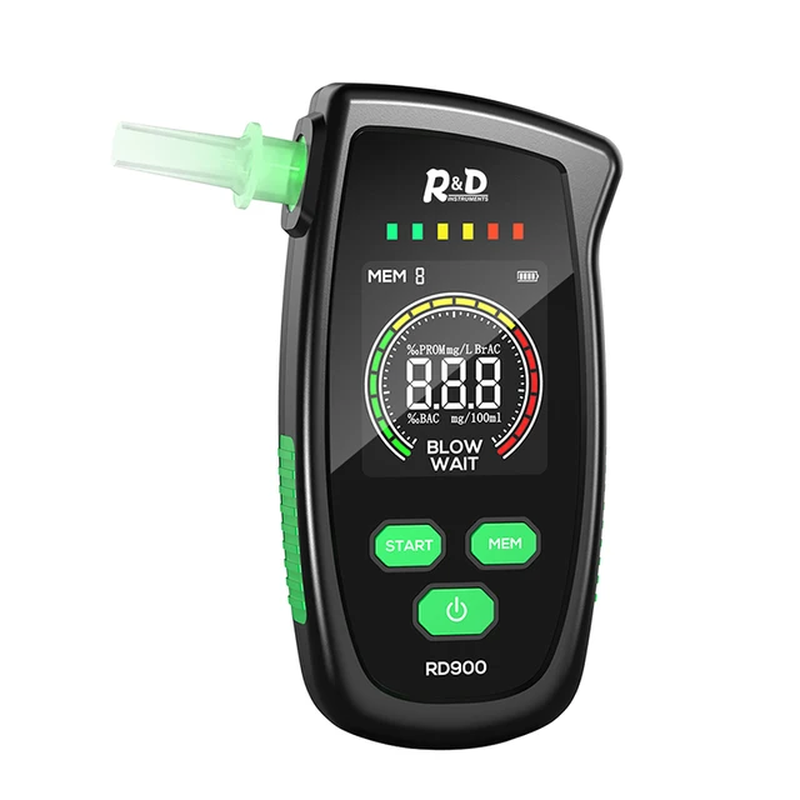 ✅ Testeur Alcootest Voiture Sécurité Routière Éthylotest Numérique Portable ✅