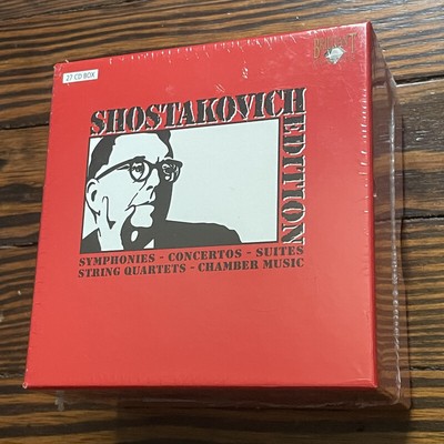 NEW / Brilliant / 27-CD Box Set / Shostakovich Edition: Symphonies / Concertos..
