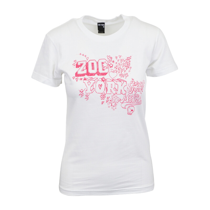 

ФУТБОЛКА «ZOO YORK LADIES LOVE», White