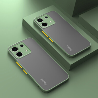 For Xiaomi Redmi Note 13 Pro+/12 Pro+/13C Matte Shockproof Hard Phone Case Cover