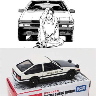 1:64 Initial D Series AE86 RX7 RPS EVO 86GT CIVIC GR  Diecast Car 藤原とラふ店