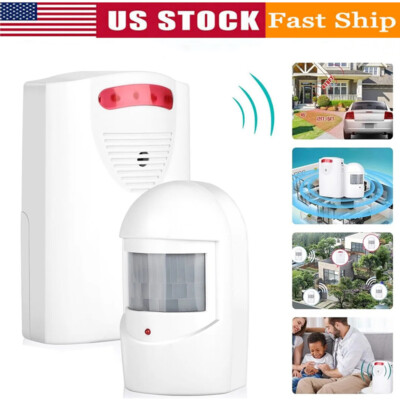 Wireless Driveway Alarm Infrared Sensor Outside Motion Sensor Alarm HomeSecurity
