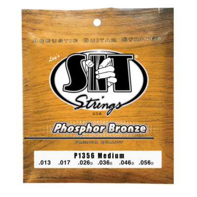 SIT Phosphor Bronze P1356 Acoustic Strings - Medium - 13-56