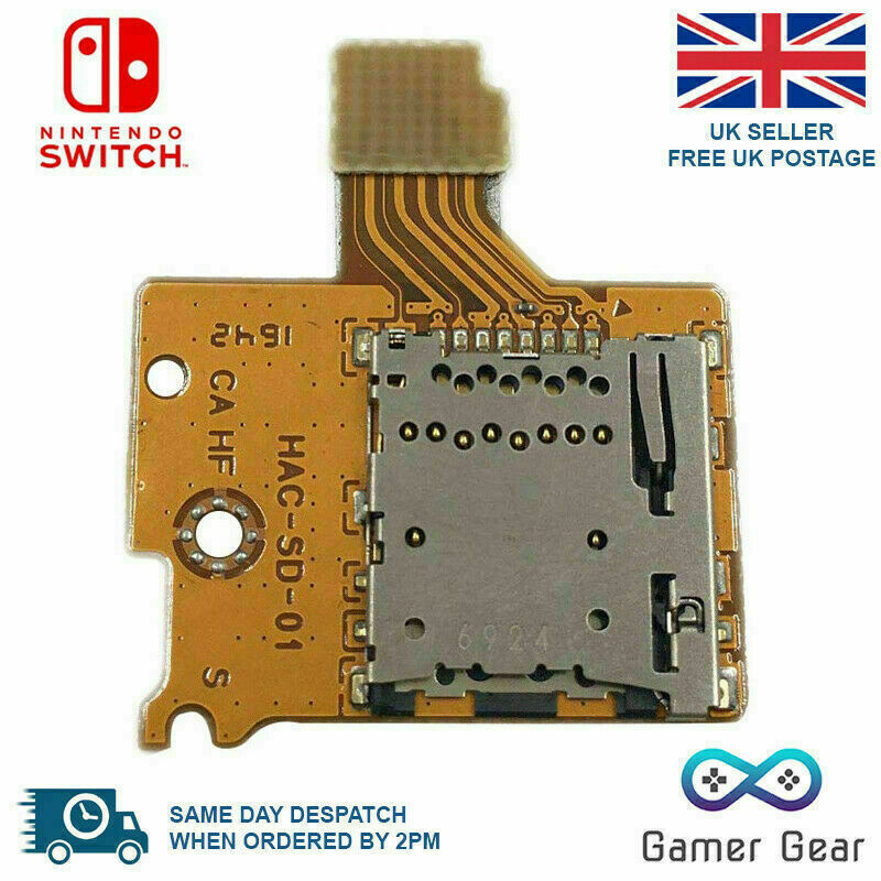 Nintendo Switch NS Console Micro SD TF Memory Card Slot Port