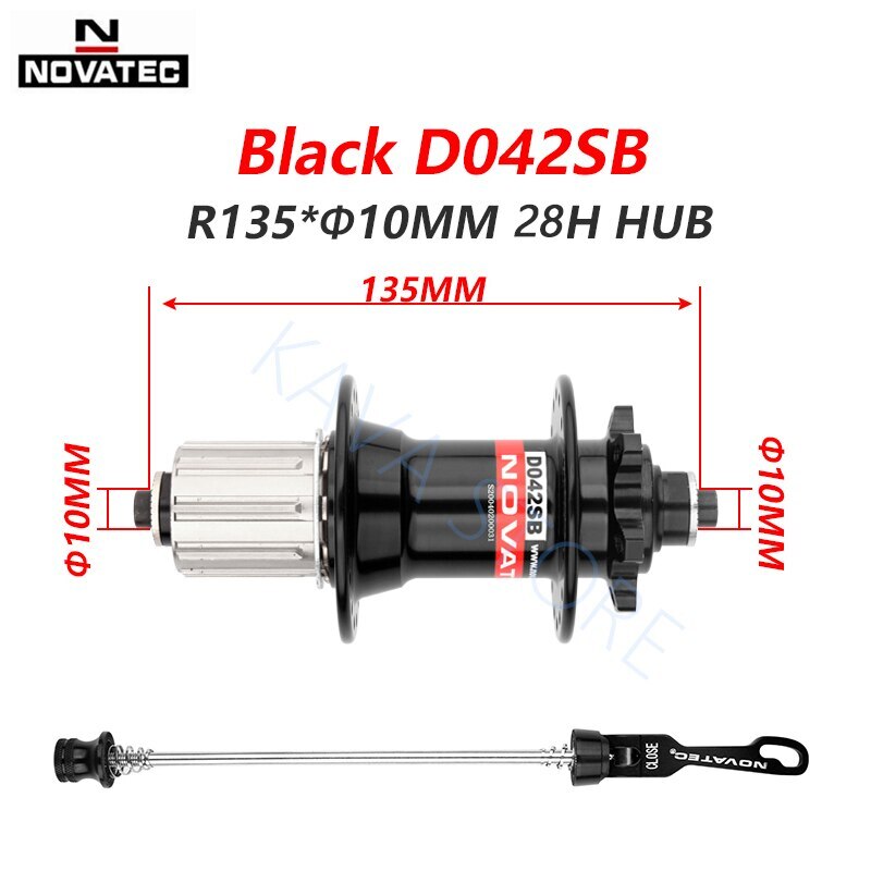 Novatec MTB Bicycle Hub D041SB D042SB Road Bike Hubs 28 32 36 Holes 8 9 10 11S