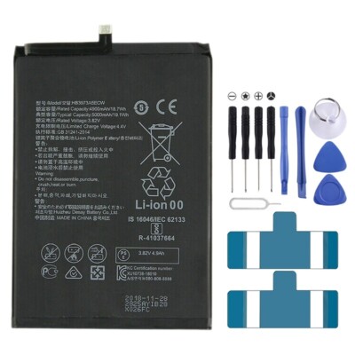 5000mAh HB3973A5ECW Li-Polymer Battery for Huawei Mate 20 X / Honor Note 10
