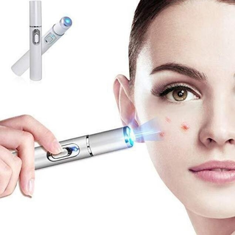 Blue Light Therapy Acne Laser Pen Soft Scar Wrinkle Removal Treatment Device 190891275301 eBay
