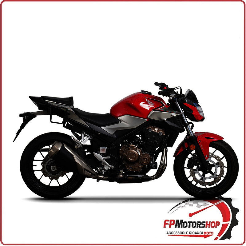 ATTACCO BORSE LATERALI BAGAGLIO MOTO MORBIDE PER HONDA CB 500 F 19-23 SHAD