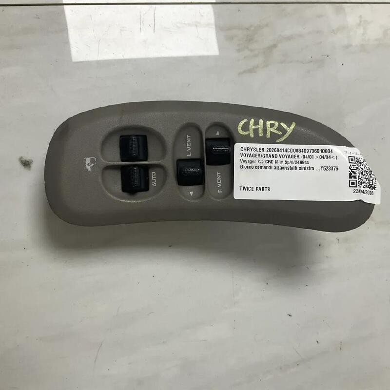 BLOCCO COMANDI ALZACRISTALLI SINISTRO CHRYSLER VOYAGER/GRAND VOYAGER 2.5 CRD