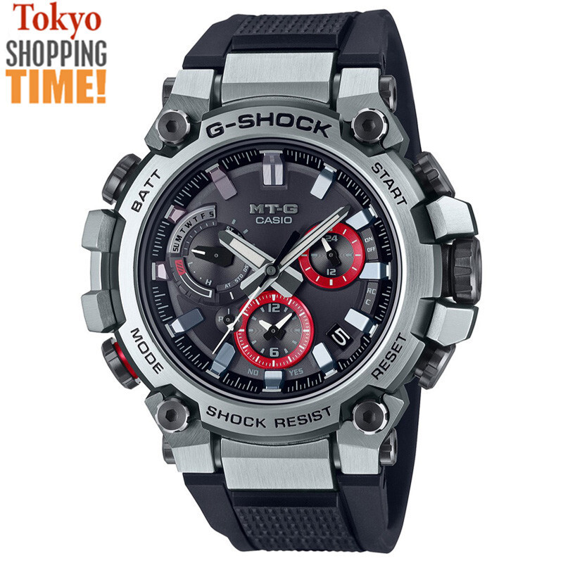 Pre-owned Casio G-shock Mt-g Mtg-b3000-1ajf Bluetooth Mobile Atomic Solar Men`s Watch