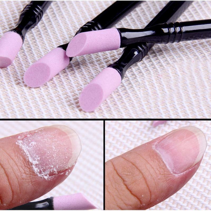 Pumice Stone Nail File Manicure Double-Headed Multi-Functional Peeling Skin