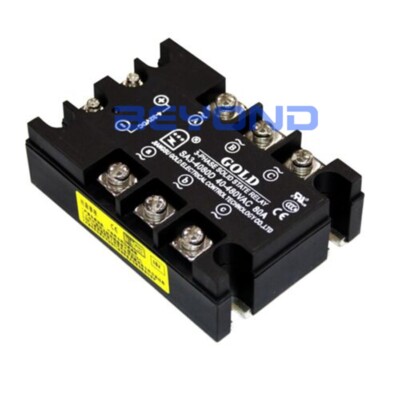 1PC NEW FOR GOLD Three-phase solid state relay SA3-4080D 80A