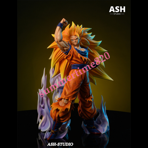 ASH Studio Dragon Ball Super Saiyan 3 Son Goku Resin Model