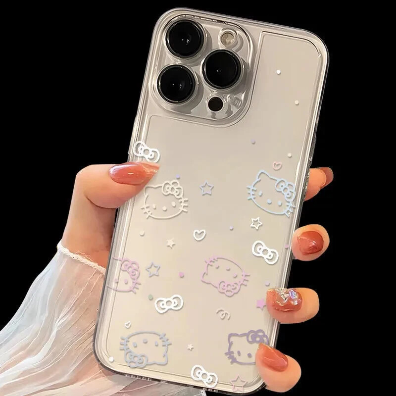 Sanrio Hello Kitty Bow Lovely Phone Case For iPhone 15 14 13