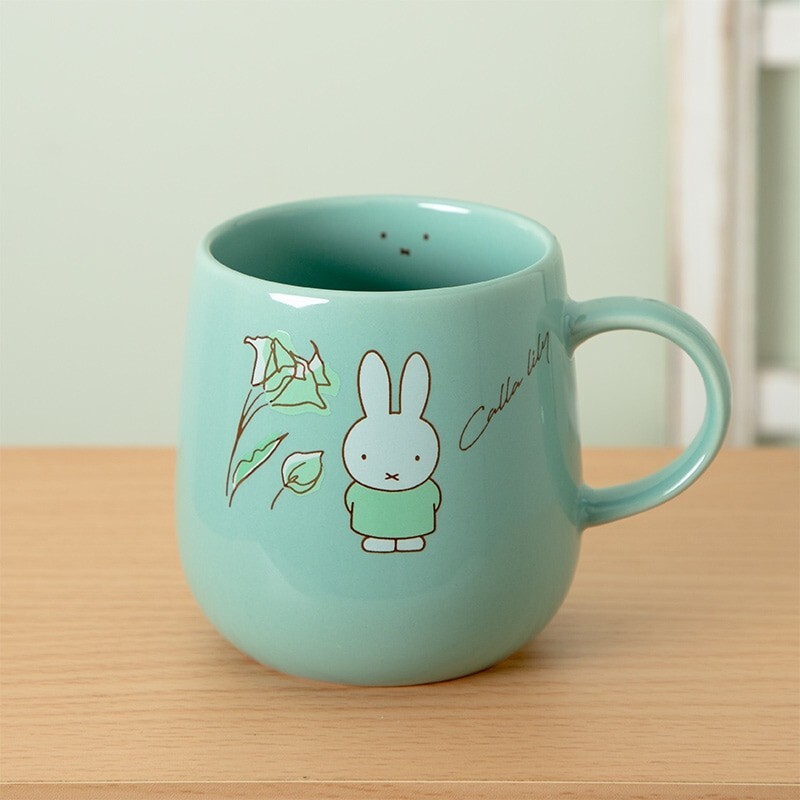 miffy - Flower Miffy フラワーレリーフカップ＆プレート Flower Miffy フラワーレリーフカップ＆プレート エアフルール