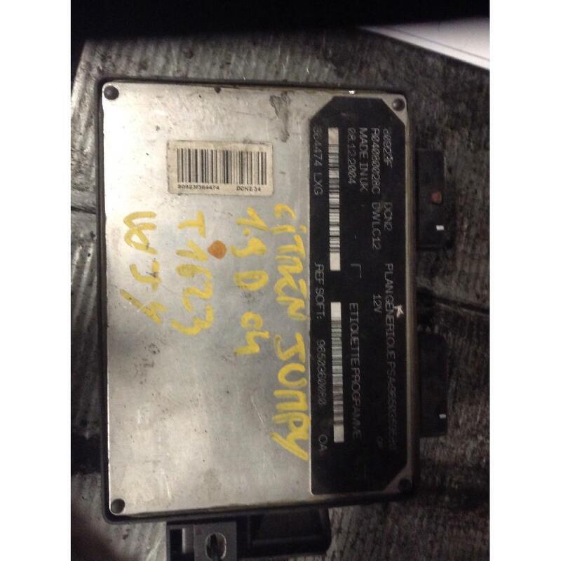 UnitÃ Commande Pompe Pour Citroen - Ds Jumpy (94-04) (04-06) 1999