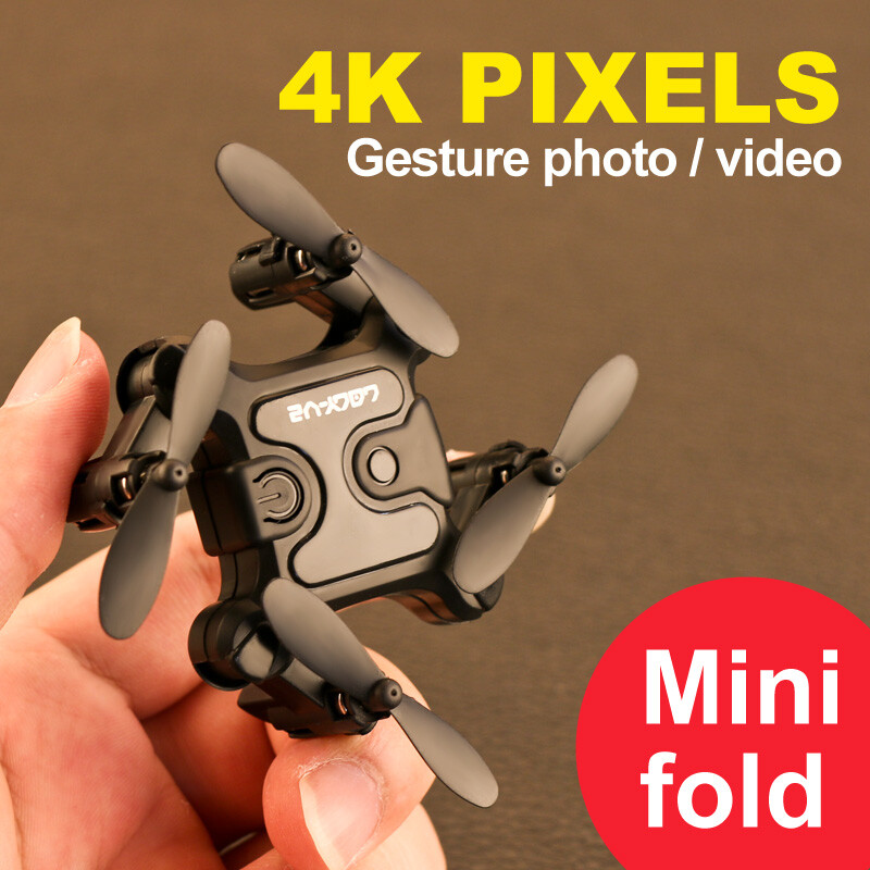 Mini 4DRCV2 Drone Selfie WIFI FPV With HD Camera RC Quadcopt
