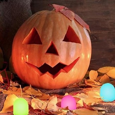 NOVELTY PLACE Color Changing Mini Night Light, Multicolor LED Mood (PACK OPENED)